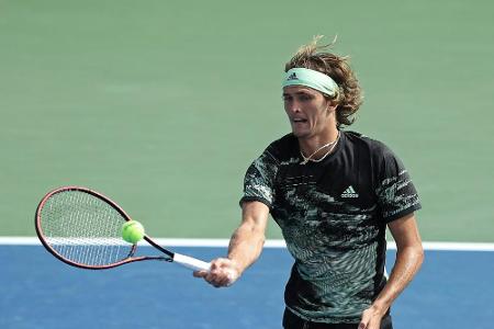 Zverev kämpft sich in die zweite Runde der US Open Zverev kämpft sich in die zweite Runde der US Open