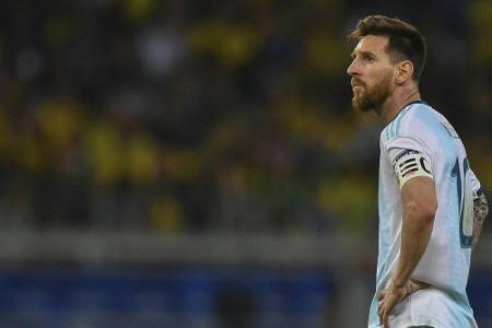 Auch für Klassiker gegen DFB-Elf: Conmebol sperrt Messi Auch für Klassiker gegen DFB-Elf: Conmebol sperrt Messi