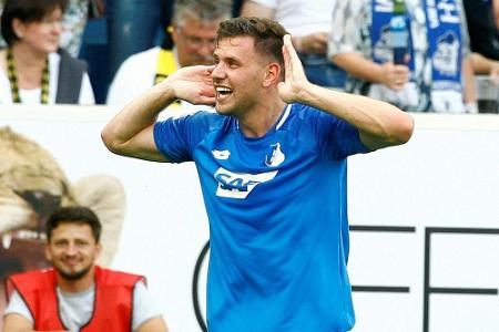 Hoffenheim mit Glück in Runde zwei Hoffenheim mit Glück in Runde zwei