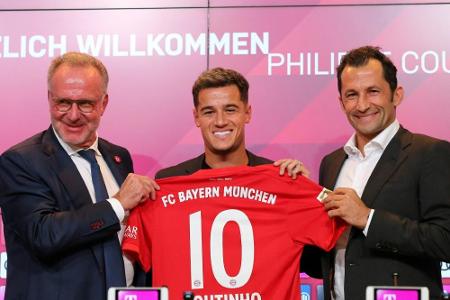 Coutinho erstmals im Bayern-Kader, aber kein Einsatz von Beginn an