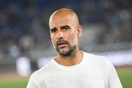 Guardiola rechnet erst im Guardiola rechnet erst im