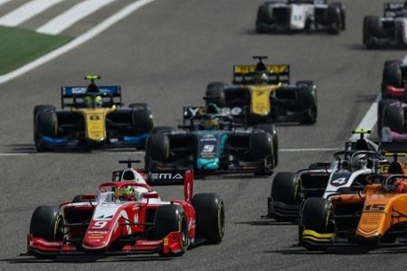 Mick Schumacher feiert ersten Sieg in der Formel 2 Mick Schumacher feiert ersten Sieg in der Formel 2