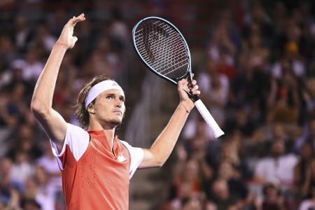 Krimi wie in Hamburg: Zverev gelingt Revanche gegen Basilaschwili Krimi wie in Hamburg: Zverev gelingt Revanche gegen Basilaschwili