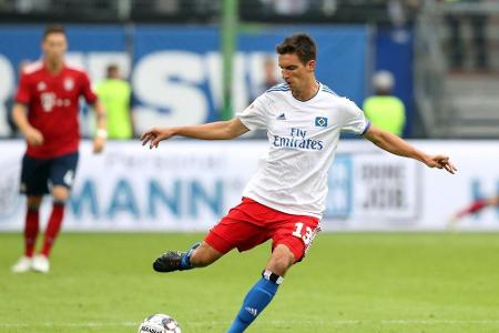 Schlüsselbeinbruch bei HSV-Profi Moritz Schlüsselbeinbruch bei HSV-Profi Moritz
