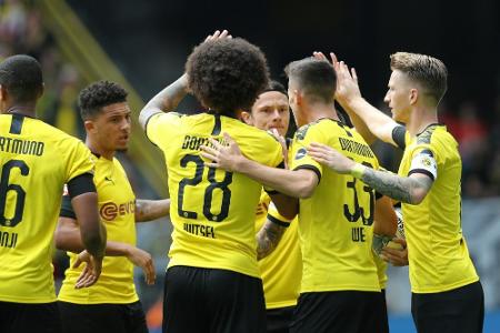 BVB überzeugt (fast) sofort: Hochverdienter Sieg gegen Augsburg BVB überzeugt (fast) sofort: Hochverdienter Sieg gegen Augsburg