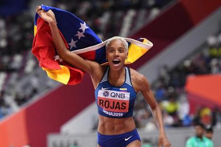 Venezolanerin Rojas erneut Dreisprung-Weltmeisterin Venezolanerin Rojas erneut Dreisprung-Weltmeisterin