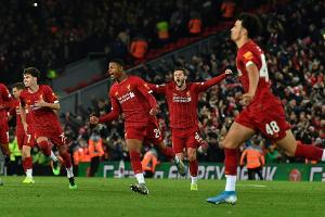 Liverpool nach irrem Duell mit Arsenal im Viertelfinale des Ligapokals