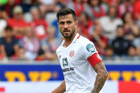 Einsatz von Mainzer Kapitän Latza im Kellerduell offen Einsatz von Mainzer Kapitän Latza im Kellerduell offen