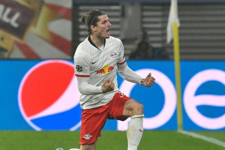Leipzig nach Sieg auf Achtelfinalkurs - Sabitzers Traumtor Leipzig nach Sieg auf Achtelfinalkurs - Sabitzers Traumtor