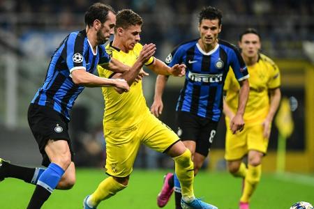 Pleite in San Siro: Harmloser BVB verspielt Vorentscheidung Pleite in San Siro: Harmloser BVB verspielt Vorentscheidung