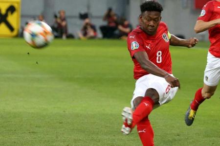 Alaba fällt für Länderspiel aus Alaba fällt für Länderspiel aus