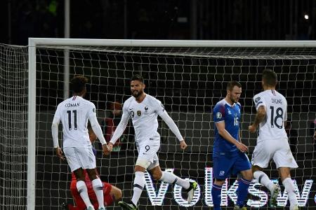 EM-Qualifikation: Türkei hält Tabellenführung, Frankreich bleibt dran EM-Qualifikation: Türkei hält Tabellenführung, Frankreich bleibt dran