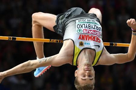 Hochsprung-Europameister Przybylko scheitert in der Qualifikation Hochsprung-Europameister Przybylko scheitert in der Qualifikation