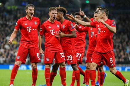Bayern erobern Tottenham, Bayer verliert erneut