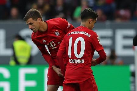 Kovac überrascht: Bayern erstmals mit Müller und Coutinho Kovac überrascht: Bayern erstmals mit Müller und Coutinho