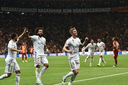 Jubilar Kroos bringt Real auf Erfolgsspur Jubilar Kroos bringt Real auf Erfolgsspur