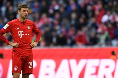 Müller wieder nur auf der Bayern-Bank Müller wieder nur auf der Bayern-Bank