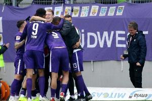 2. Liga: Nürnberg 3:4 in Aue, Fürth besiegt Dresden