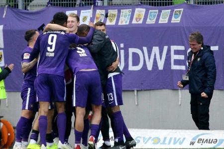 2. Liga: Nürnberg 3:4 in Aue, Fürth besiegt Dresden 2. Liga: Nürnberg 3:4 in Aue, Fürth besiegt Dresden