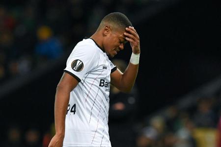 Bailey fehlt Leverkusen weitere vier Wochen Bailey fehlt Leverkusen weitere vier Wochen