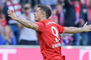 Mit Lewandowski-Rekord: Bayern ringen Union nieder