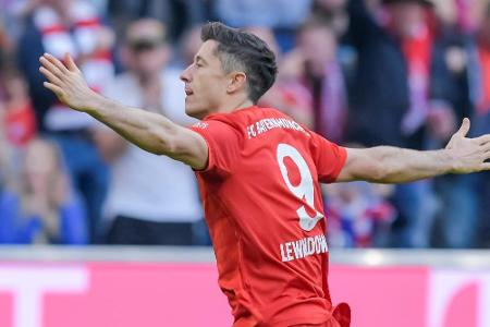 Mit Lewandowski-Rekord: Bayern ringen Union nieder Mit Lewandowski-Rekord: Bayern ringen Union nieder