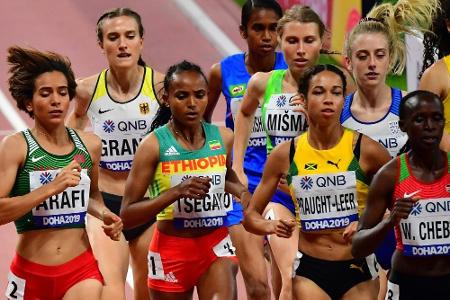 Granz scheitert im 1500-m-Vorlauf - Hassan überzeugt Granz scheitert im 1500-m-Vorlauf - Hassan überzeugt