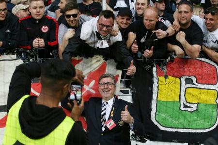 Fan-Ausschluss: Eintracht legt Einspruch gegen Arsenal-Partie ein Fan-Ausschluss: Eintracht legt Einspruch gegen Arsenal-Partie ein