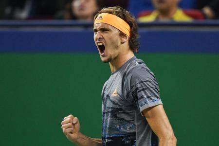 Zverev im Finale von Shanghai gegen Medwedew Zverev im Finale von Shanghai gegen Medwedew