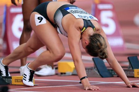 LUECKENKEMPER Gina Team GER 100m IAAF LA Weltmeisterschaften... (1) LUECKENKEMPER Gina Team GER 100m IAAF LA Weltmeisterschaften... (1)