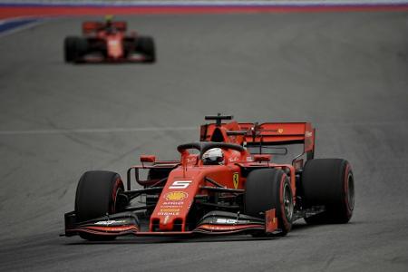 Formel 1 in Sotschi: Leclerc dominiert das Abschlusstraining Formel 1 in Sotschi: Leclerc dominiert das Abschlusstraining