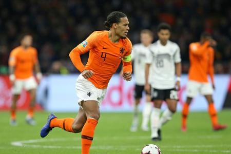 Oranje-Star Van Dijk lobt DFB-Team und Oranje-Star Van Dijk lobt DFB-Team und