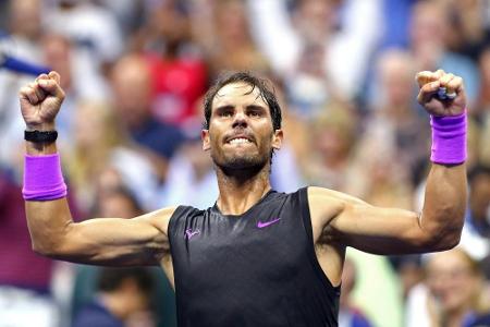 Sieg gegen Cilic: Nadal besteht ersten Härtetest in New York Sieg gegen Cilic: Nadal besteht ersten Härtetest in New York
