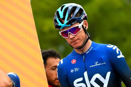 Froome hat die Seuche: Daumen mit dem Küchenmesser verletzt Froome hat die Seuche: Daumen mit dem Küchenmesser verletzt