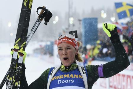 Herrmann bei Biathlon-DM nicht zu schlagen Herrmann bei Biathlon-DM nicht zu schlagen