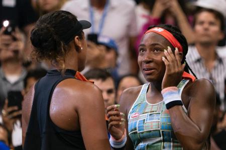 Osaka und Gauff mit rührenden Szenen bei den US Open Osaka und Gauff mit rührenden Szenen bei den US Open