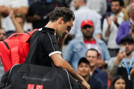 US Open: Federer scheitert im Viertelfinale an Dimitrow US Open: Federer scheitert im Viertelfinale an Dimitrow
