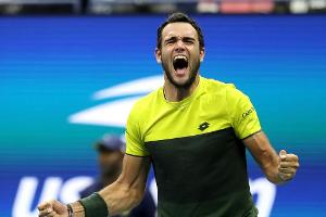 Berrettini ringt Monfils nieder und steht im Halbfinale von New York