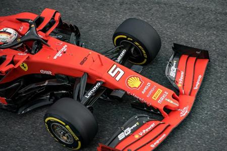Monza: Leclerc auch nach Boxenstopps an der Spitze, Vettel weit zurück Monza: Leclerc auch nach Boxenstopps an der Spitze, Vettel weit zurück