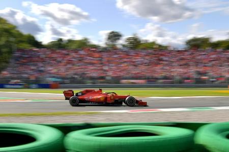 Formel 1: Leclerc gewinnt in Monza vor Bottas - Vettel nach Fehler weit zurück Formel 1: Leclerc gewinnt in Monza vor Bottas - Vettel nach Fehler weit zurück