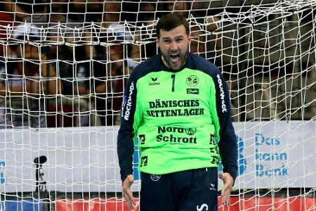 Handball: Flensburg verlängert mit Torhüter Buric Handball: Flensburg verlängert mit Torhüter Buric