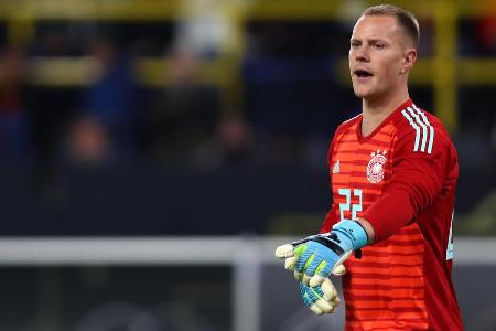 Gegen Nordirland durfte der Barca-Keeper wie erwartet Stammtorhüter Manuel Neuer ersetzen. Viele Bewährungsproben ergaben si...