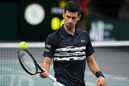 Djokovic gewinnt zum fünften Mal das Masters in Paris-Bercy Djokovic gewinnt zum fünften Mal das Masters in Paris-Bercy