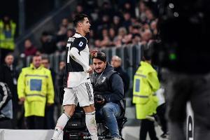 Ronaldo verlässt Stadion vor Schlusspfiff