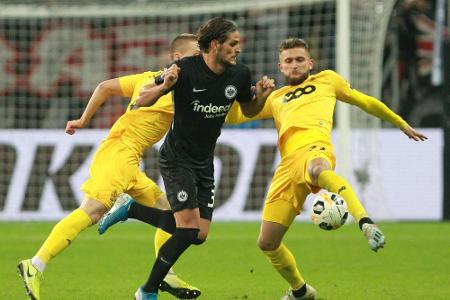 Eintracht nach 1:2 in Lüttich unter Druck: Eintracht nach 1:2 in Lüttich unter Druck: