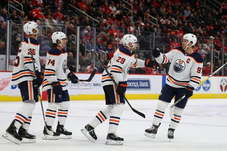 Draisaitl mit Torbeteiligung bei Oilers-Sieg Draisaitl mit Torbeteiligung bei Oilers-Sieg