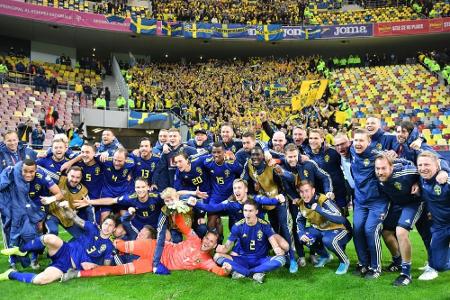 Treffer von Berg und Quaison: Schweden bei der EURO dabei Treffer von Berg und Quaison: Schweden bei der EURO dabei