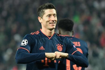 Historischer Blitz-Viererpack: Unaufhaltsamer Lewandowski schießt Bayern zum Gruppensieg Historischer Blitz-Viererpack: Unaufhaltsamer Lewandowski schießt Bayern zum Gruppensieg