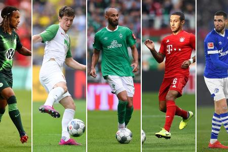 Verletzungspech, Formschwäche, zu starke Konkurrenz: Zahlreiche namhafte Bundesliga-Profis sind aktuell zum Zuschauen verdam... Verletzungspech, Formschwäche, zu starke Konkurrenz: Zahlreiche namhafte Bundesliga-Profis sind aktuell zum Zuschauen verdam...