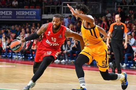 Bayern-Basketballer kassieren vierte EuroLeague-Niederlage Bayern-Basketballer kassieren vierte EuroLeague-Niederlage